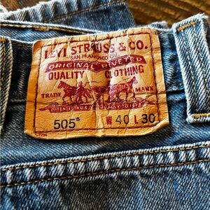 Levi's Classic Straight Blue Jeans